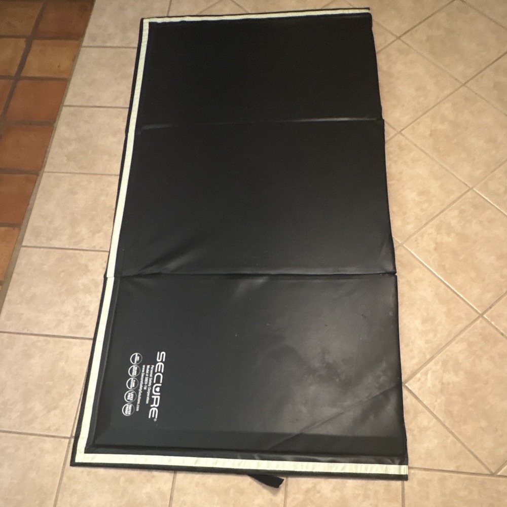 Secure Waterproof Beveled Edge Bedside Safety Floor Mat Fall Injury Prevention